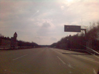 Sonne, ‚Winter‘, Autobahn…
