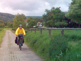 GEGENWIND, REGEN und ungewohntes Gewicht