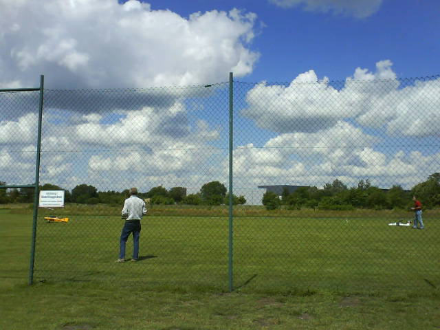 Bei der Modellfluggruppe Stade