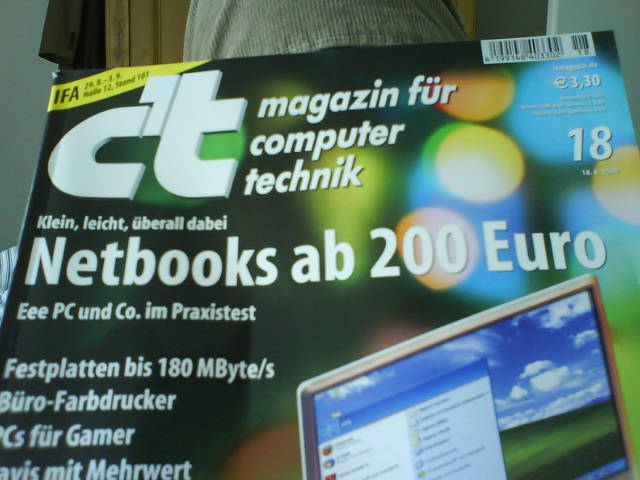 Erster Satz im Editorial.