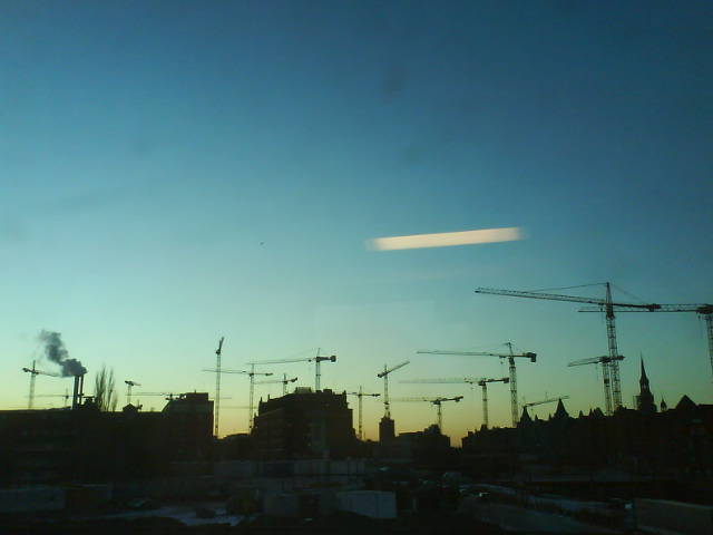 Kranbild, spaeter.