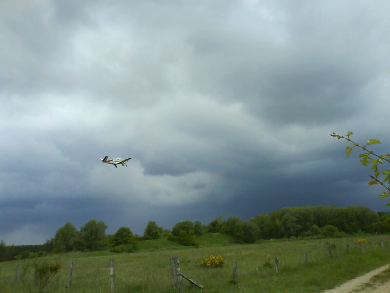 Gewitterfront.